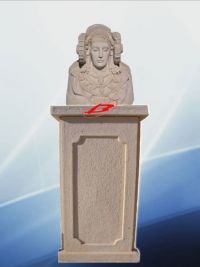 Dama de Elche y pedestal grande